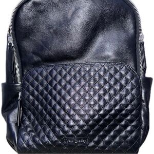 Vera Bradley Black Quilted Backpack